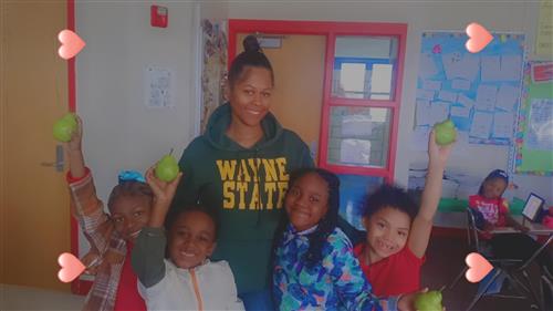 First Graders Smile